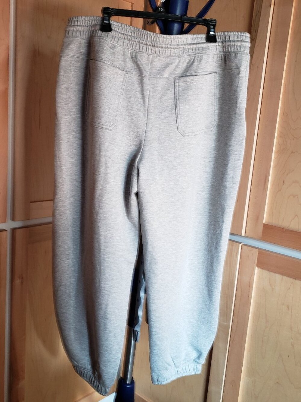BNWT SCOOP ultra soft Scubaknit Barrel Pants heather grey (XXL) - Picture 4 of 5